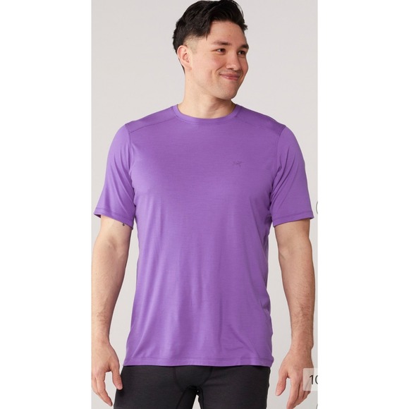 Arc'teryxIonia Merino Wool Base Layer Top - Men's Size Medium Purple